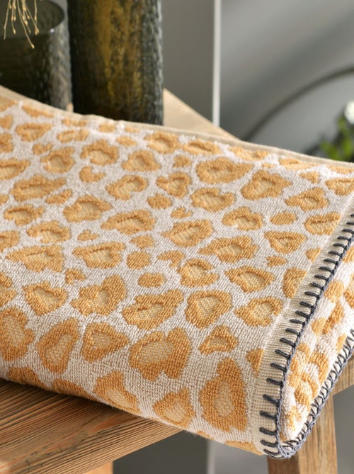 Becquet - Serviette de toilette FAUVE en coton - Kiabi Becquet - Serviette de toilette FAUVE en coton - Kiabi