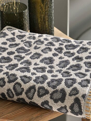 Becquet - Serviette de toilette FAUVE en coton