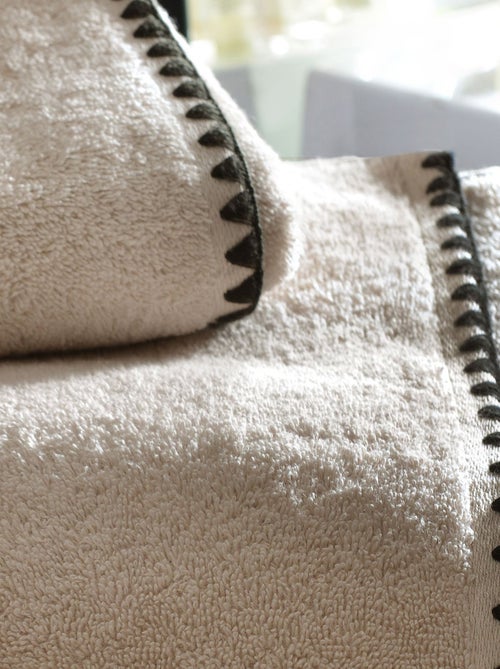Becquet - Serviette de toilette JAZZY en coton - Kiabi Becquet - Serviette de toilette JAZZY en coton - Kiabi