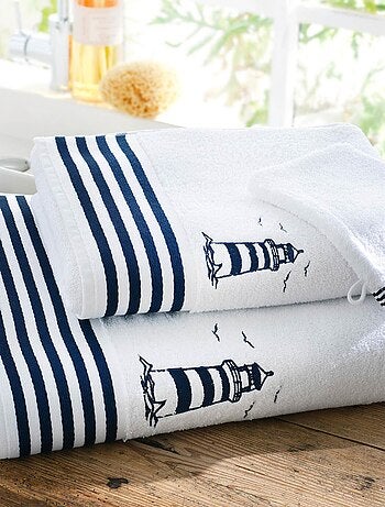 Becquet - Serviette de toilette PHARE en coton
