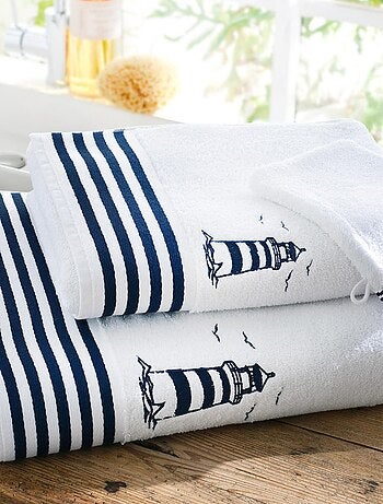 Becquet - Serviette de toilette PHARE en coton