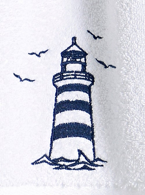 Becquet - Serviette de toilette PHARE en coton - Kiabi