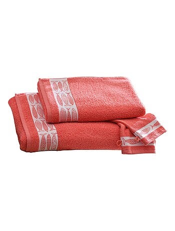 Becquet - Serviette de toilette SARDINETTE en coton