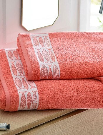 Becquet - Serviette de toilette SARDINETTE en coton