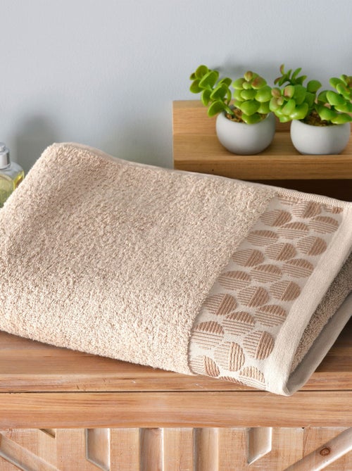 Becquet - serviette de toilette servoptique en coton - Kiabi