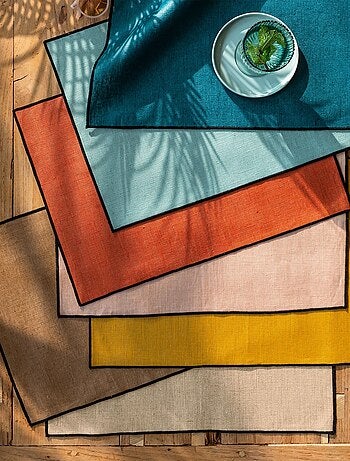 Becquet - Lot de 4 sets de table BORGO en lin