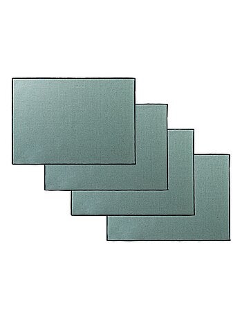 Becquet - Lot de 4 sets de table BORGO en lin