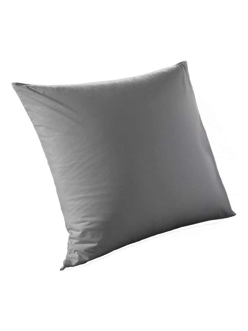 Becquet - Sous-taie oreiller JERSEY PU LYOCEL en autres Gris Argenté - Kiabi