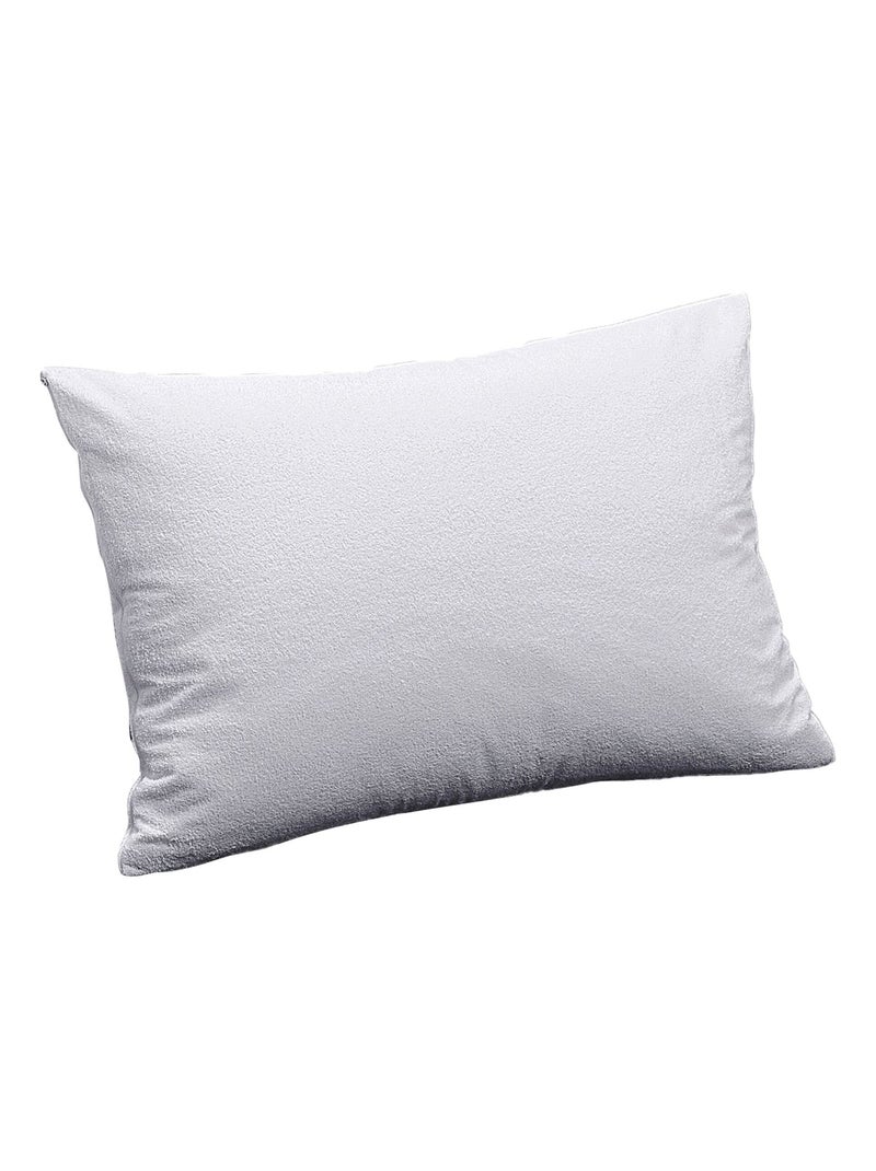 Becquet - Sous-taie oreiller SOUS-TAIE BOUCLETTE en coton Blanc - Kiabi