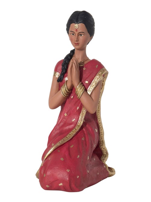 Becquet - Statuette CHANDRA en résine - Kiabi