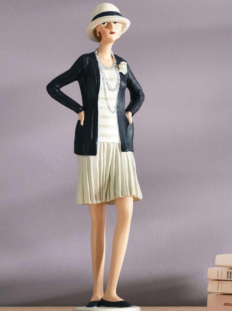 Becquet - Statuette CONEL en résine Beige - Kiabi