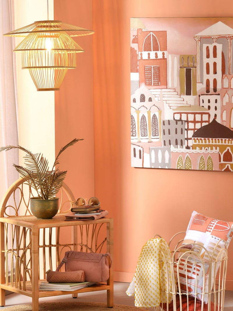 Becquet - Suspension YEONG en bois Beige - Kiabi