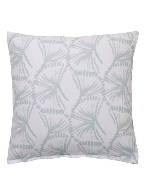 Becquet - Taie sac BLEU NATURE en coton - Kiabi