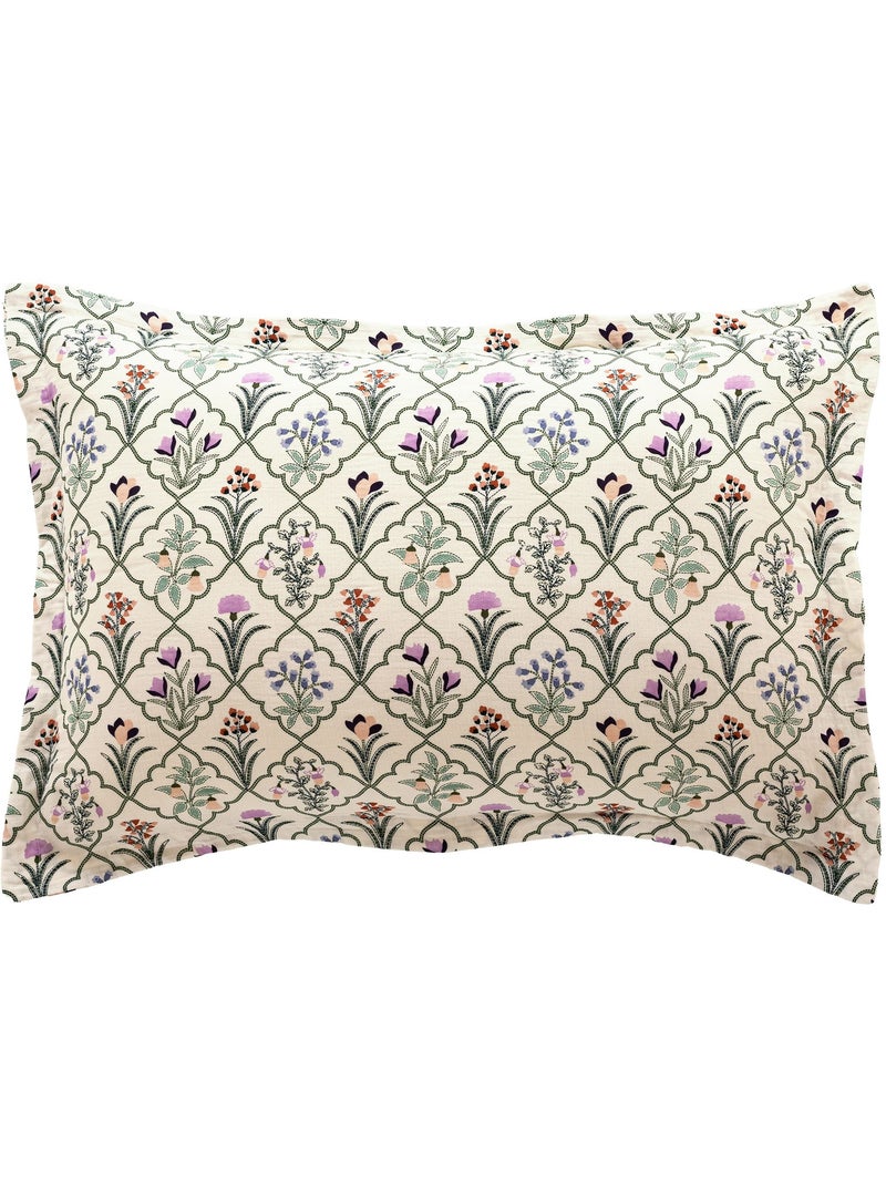 Becquet - Taie sac BOTANISTE en coton Multicolore - Kiabi