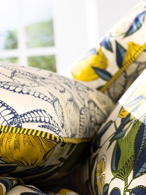 Becquet - Taie sac CITRONNADE en coton - Kiabi