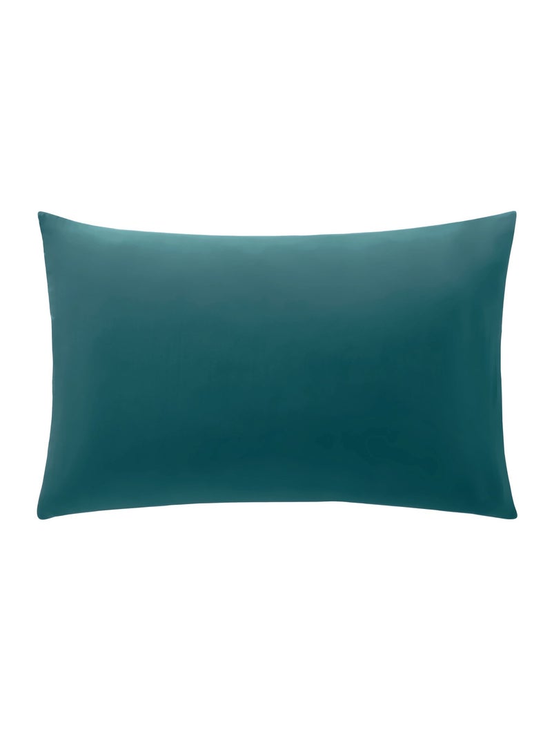 Becquet - Taie sac COTON UNI LAURÉAT en coton Bleu canard - Kiabi