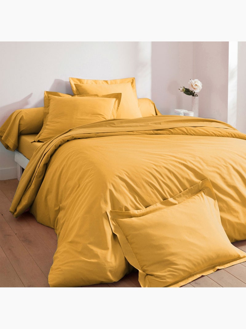 Becquet - Taie sac COTON UNI LAURÉAT en coton Jaune - Kiabi