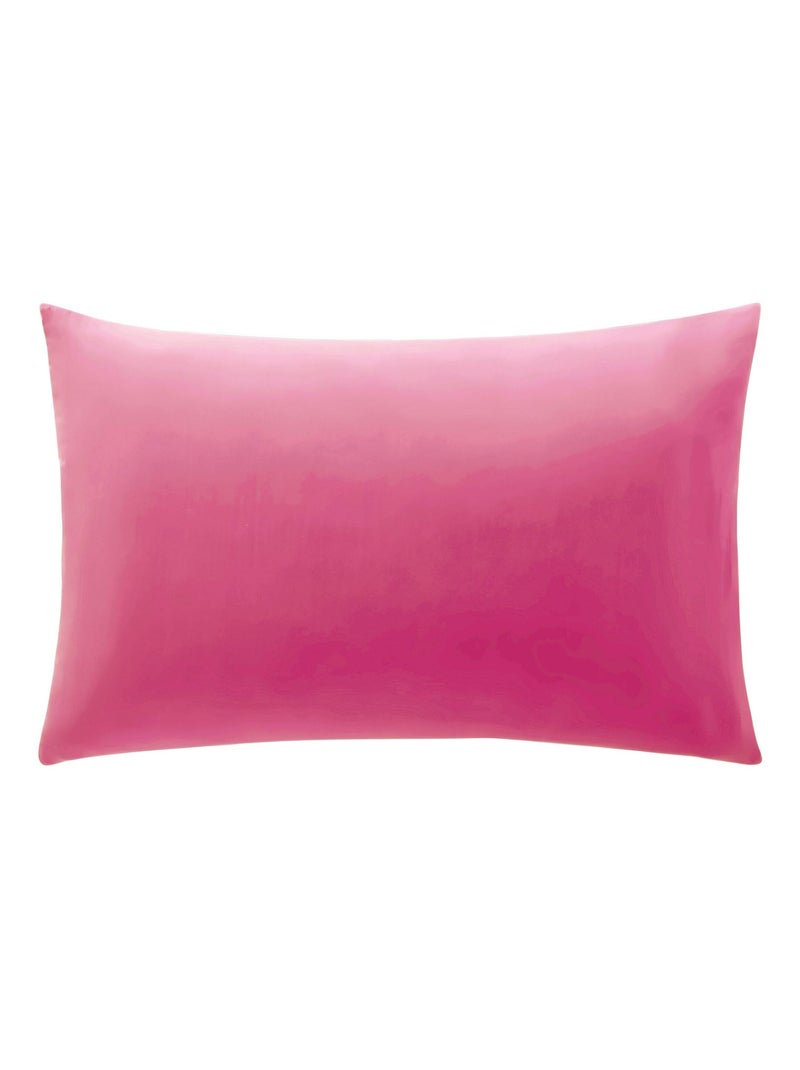 Becquet - Taie sac COTON UNI LAURÉAT en coton Rose bonbon - Kiabi
