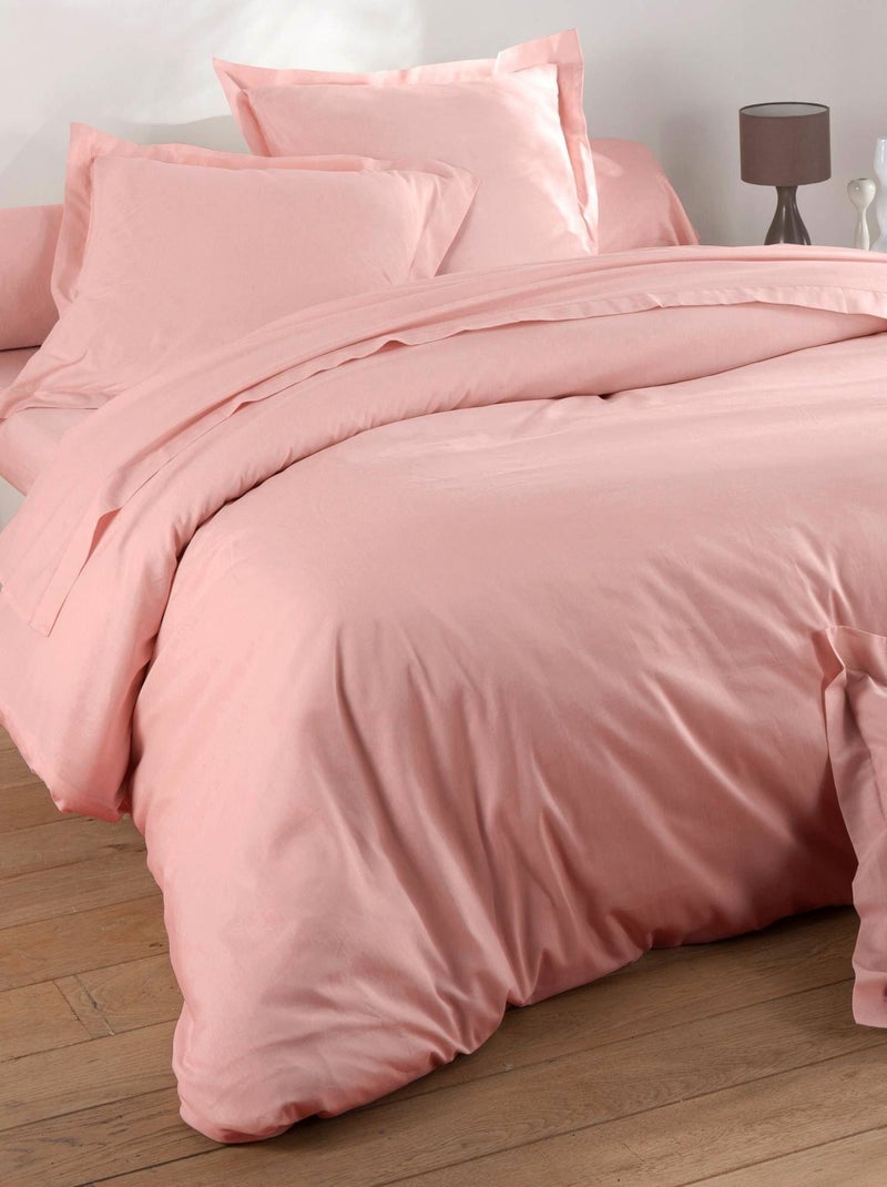 Becquet - Taie sac COTON UNI LAURÉAT en coton Rose clair - Kiabi