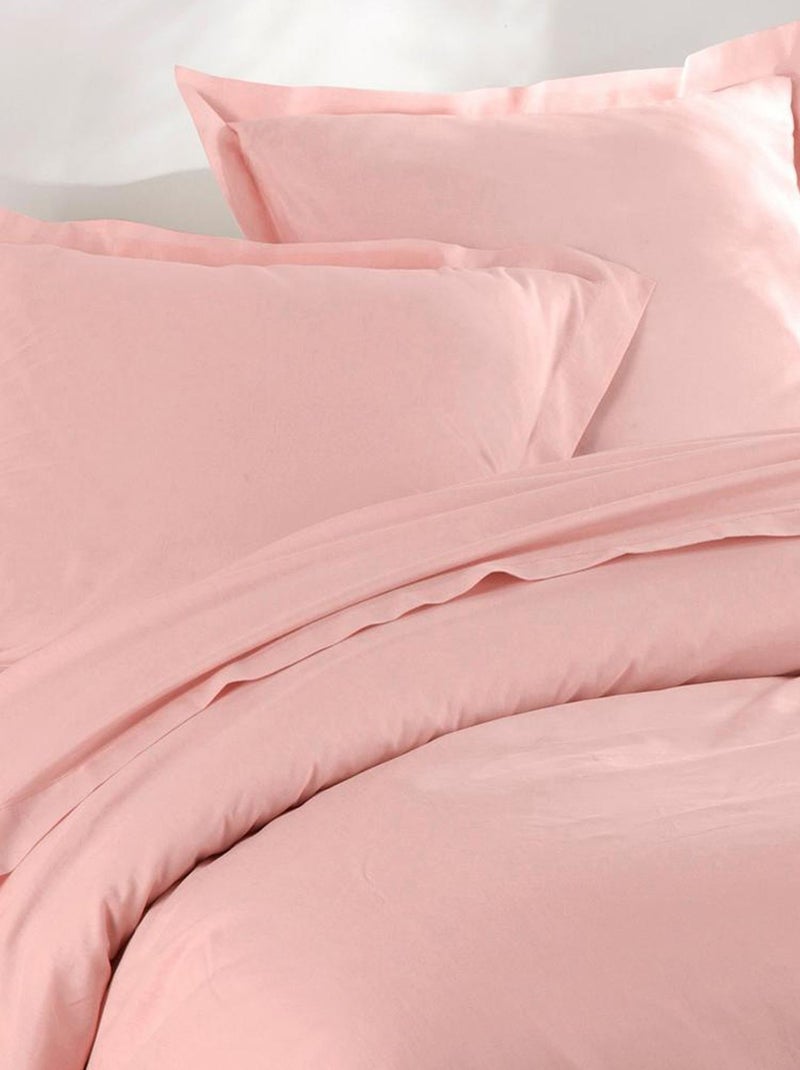 Becquet - Taie sac COTON UNI LAURÉAT en coton Rose clair - Kiabi