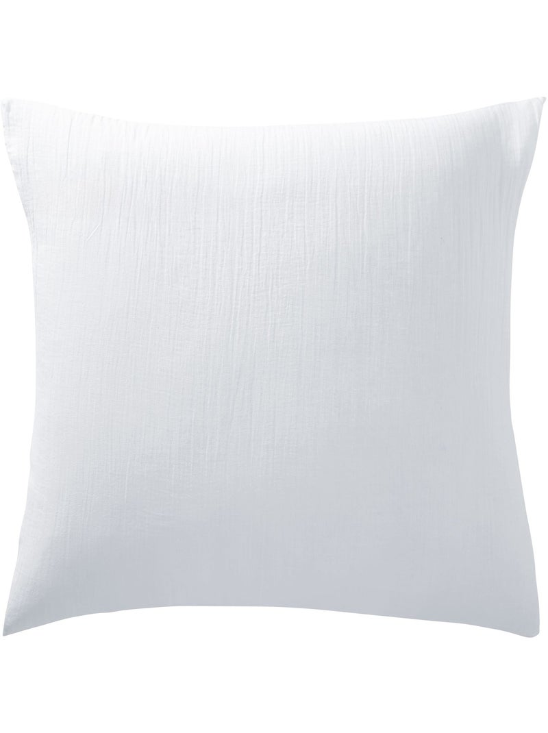 Becquet - Taie sac DOUBLE GAZE en coton Blanc - Kiabi