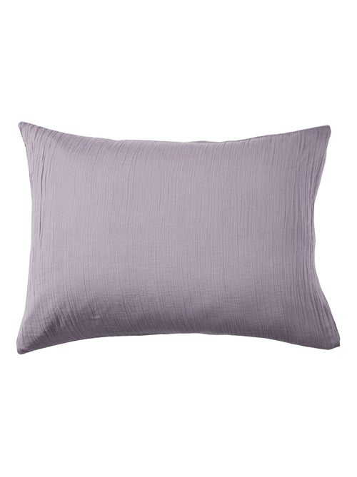 Becquet - Taie sac DOUBLE GAZE en coton - Kiabi