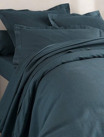 Becquet - Taie sac Gamme unie lin prélavé en lin