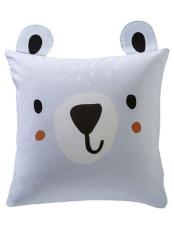 Becquet - Taie sac OURS BLEU en coton