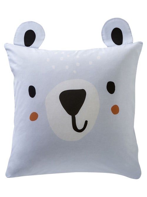 Becquet - Taie sac OURS BLEU en coton - Kiabi
