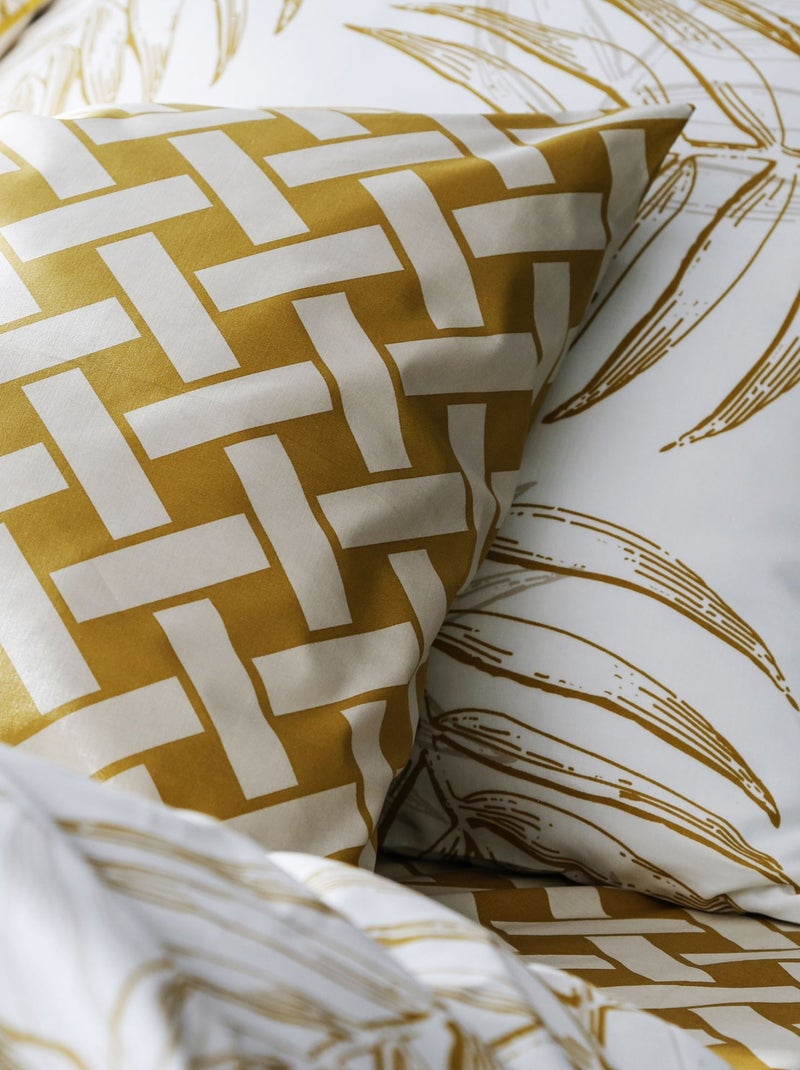 Becquet - Taie sac PALRI en coton Jaune or - Kiabi