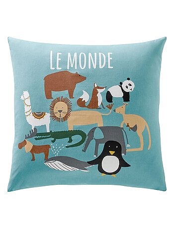 Becquet - Taie sac PETIT MONDE en coton