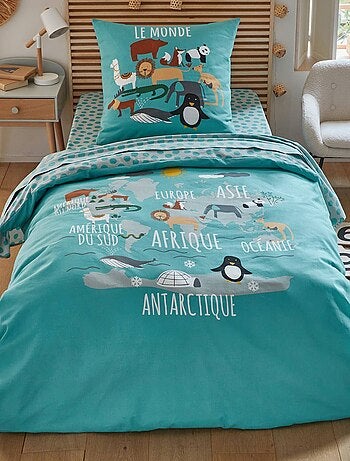 Becquet - Taie sac PETIT MONDE en coton