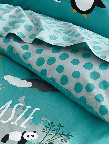 Becquet - Taie sac PETIT MONDE en coton