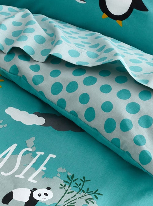 Becquet - Taie sac PETIT MONDE en coton - Kiabi