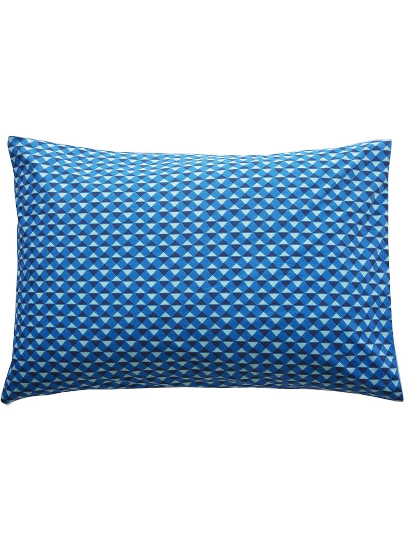 Becquet - Taie sac POISSONS en coton Bleu - Kiabi