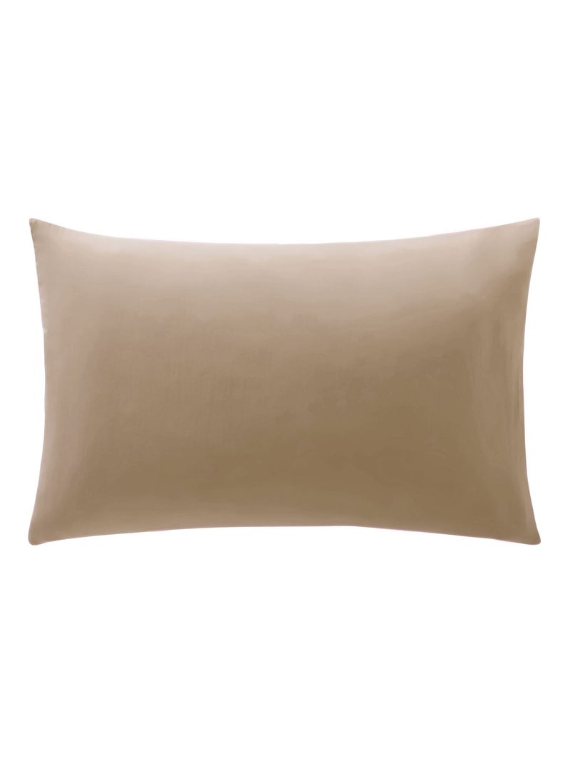 Becquet - Taie sac POLYCOTON UNI LAURÉAT en coton Beige - Kiabi
