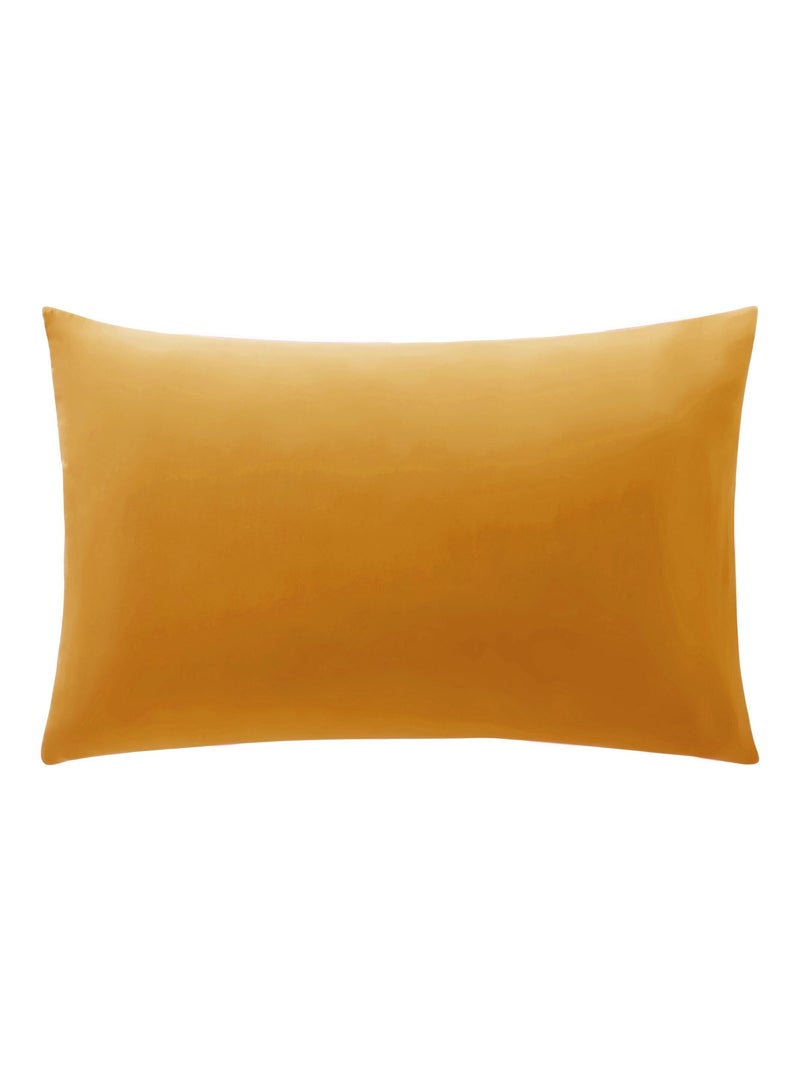 Becquet - Taie sac POLYCOTON UNI LAURÉAT en coton Jaune - Kiabi