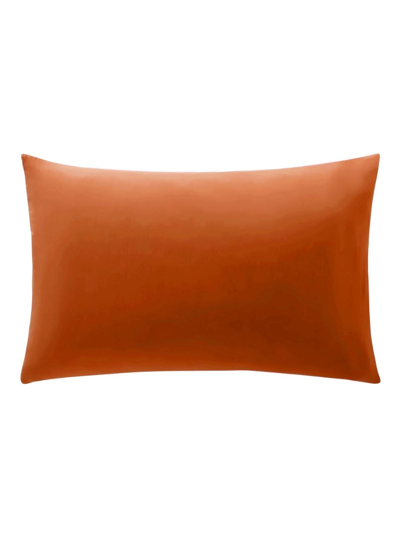 Becquet - Taie sac POLYCOTON UNI LAURÉAT en coton Orange - Kiabi