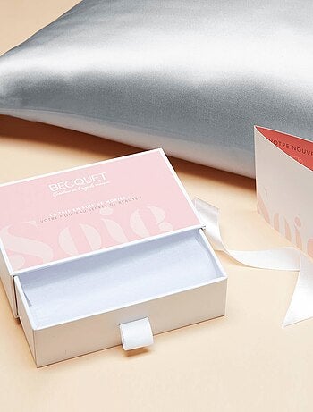 Becquet - Taie sac SOIE DE MURIER en coton