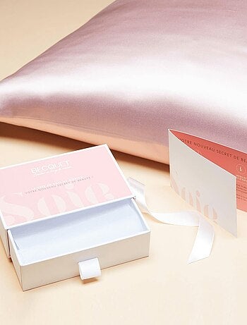 Becquet - Taie sac SOIE DE MURIER en coton