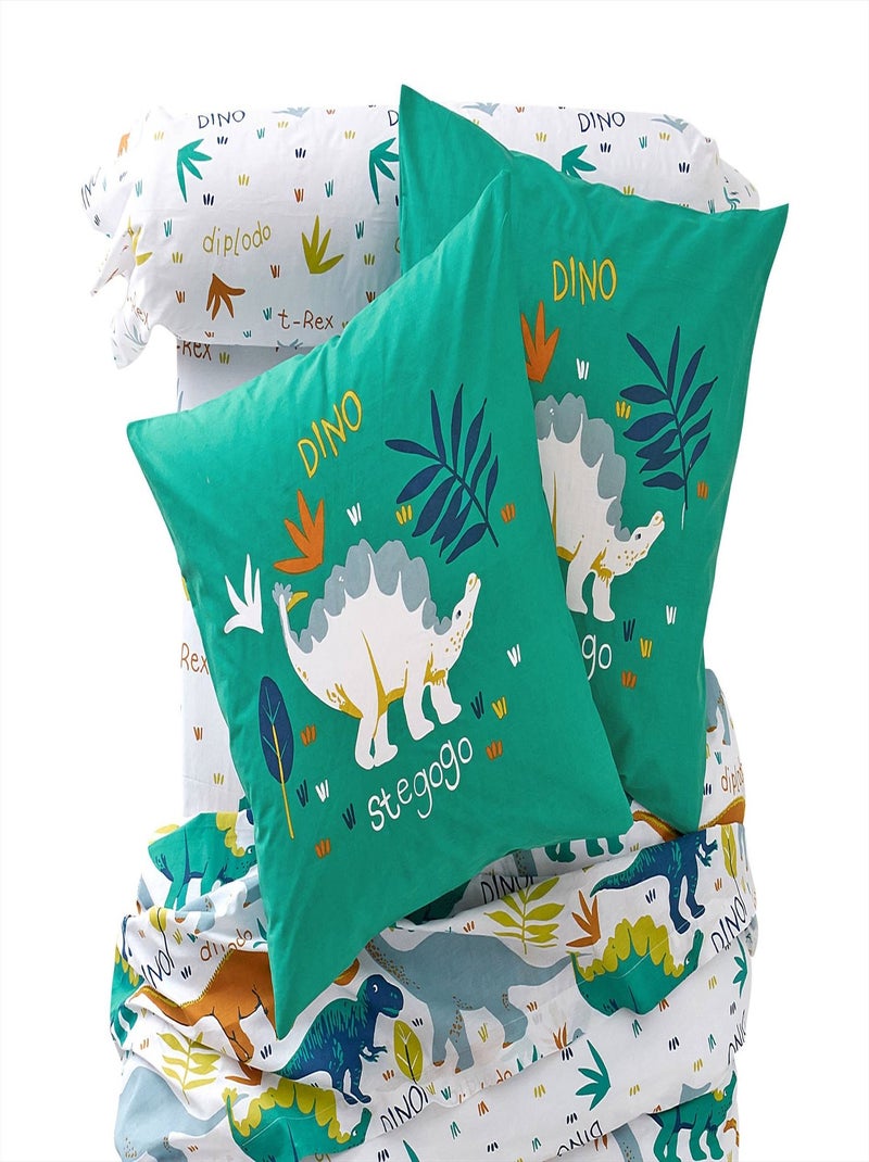 Becquet - Taie sac TREX en coton Vert - Kiabi