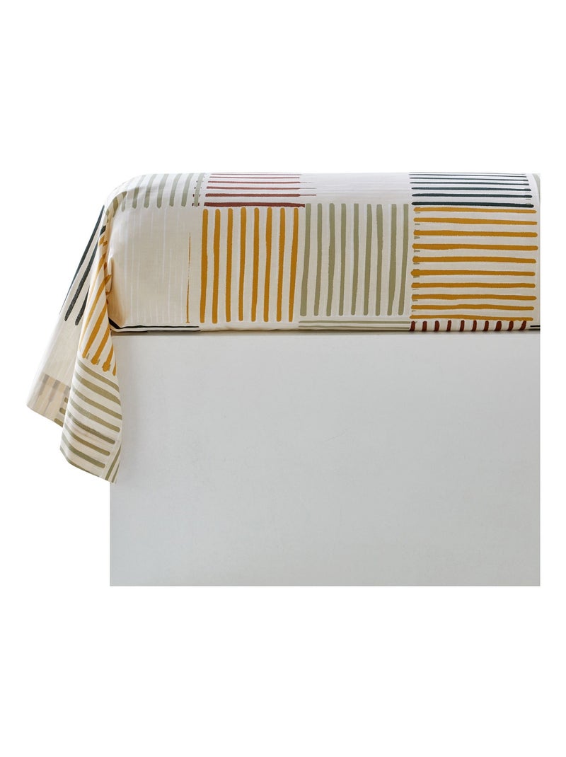 Becquet - Taie traversin ARNAUD en coton Beige - Kiabi