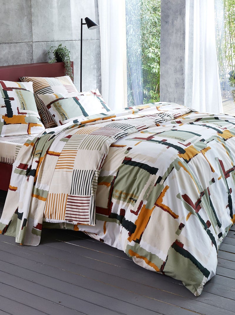 Becquet - Taie traversin ARNAUD en coton Beige - Kiabi