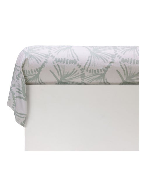 Becquet - Taie traversin BLEU NATURE en coton - Kiabi