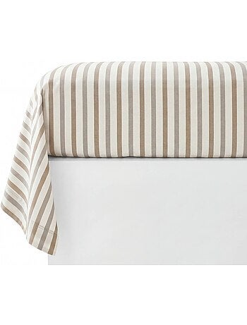 Becquet - Taie traversin BLUBEIGE en coton