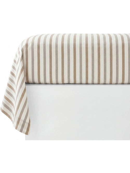 Becquet - Taie traversin BLUBEIGE en coton - Kiabi