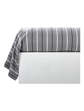 Becquet - Taie traversin CARREAUX COTON en coton