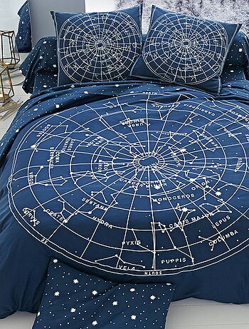 Becquet - Taie traversin CONSTELLATION en coton