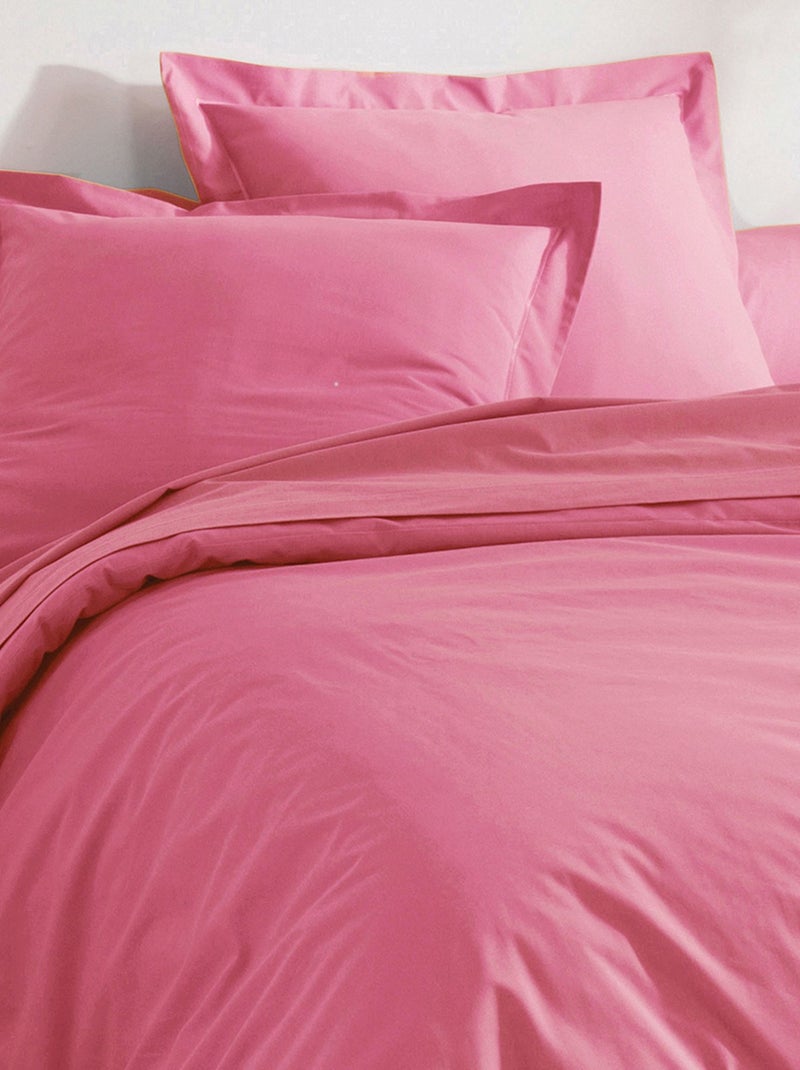 Becquet - Taie traversin COTON UNI LAURÉAT en coton Rose bonbon - Kiabi