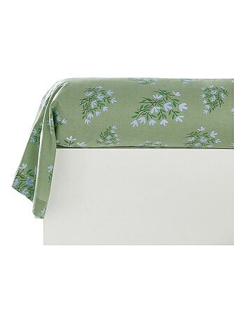 Becquet - Taie traversin CUEILLETTE en coton